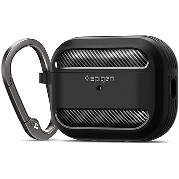 Spigen Rugged Armor Black Cover für AirPods Pro 2