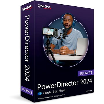 CyberLink PowerDirector 2024 Ultimate (elektronische Lizenz)