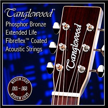 TANGLEWOOD Acoustic Guitar Strings 12 Medium Light