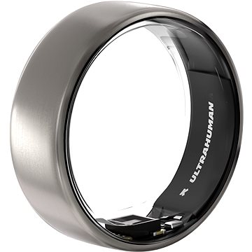 Ultrahuman Ring Air Raw Titanium Größe 10