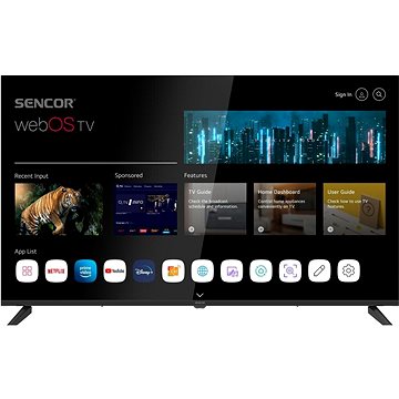 50" Sencor SLE 50US802TCSB