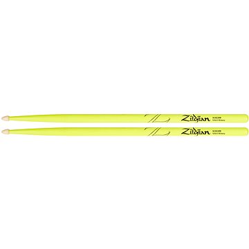 ZILDJIAN 5A Acorn Wood Neon Yellow