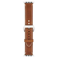 Eternico Leather Band 2 für Apple Watch 42mm / 44mm / 45mm braun - Armband