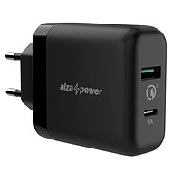 AlzaPower Q200C Quick Charge 3.0 schwarz - Netzladegerät