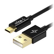 AlzaPower Core Micro USB 0,5 m - schwarz - Datenkabel