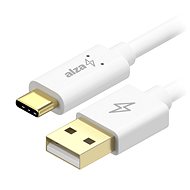 Datenkabel AlzaPower Core Charge 2.0 USB-C 0,5 m weiß
