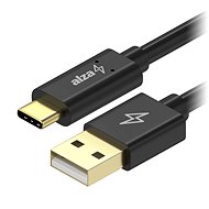 Datenkabel AlzaPower Core Charge 2.0 USB-C 2 m schwarz