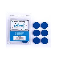 AVELI 24 mm, blau - 6er-Pack - Magnet