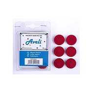 AVELI 24 mm, rot - 6er-Pack - Magnet