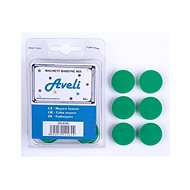 AVELI 24 mm, grün - 6er-Pack - Magnet