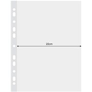 DONAU A4 micron transparent - extra breit, 25 Blatt - Prospekthülle