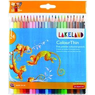 DERWENT Lakeland ColourThin, sechseckig, 24 Farben - Buntstifte