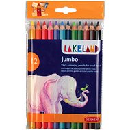 DERWENT Lakeland Jumbo Colouring Buntstifte - sechseckig - 12 Farben - Buntstifte