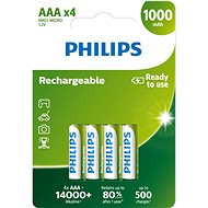 Philips R03B4RTU10 4 Stück - Akku