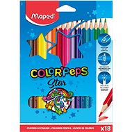 MAPED Color Peps, 18 Farben, dreieckig - Buntstifte