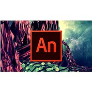 Adobe Animate, Win/Mac, CZ/EN, 1 Monat (elektronische Lizenz) - Grafiksoftware