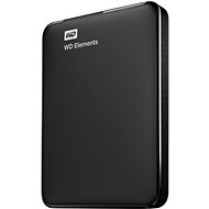 WD 2.5" Elements Portable 2TB, schwarz - Externe Festplatte