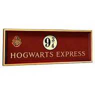 Harry Potter - Hogwarts Express - Schild Bahnsteig 9 3/4 - Wandplatte