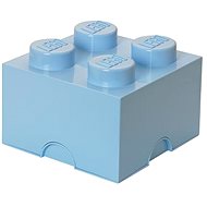 LEGO Aufbewahrungsbox 4 250 x 250 x 180 mm - hellblau - Aufbewahrungsbox