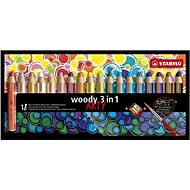 Stabilo Woody ARTY 3 in 1 18 verschiedene Farben - Buntstifte