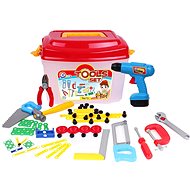 Werkzeug-Set 94 Stück in Kunststoffkoffer - Kinderwerkzeug