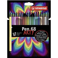 STABILO Pen 68 "ARTY" - 18 Stück in Pappschachtel