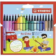 STABILO Pen 68 Mini Kartonetui 18 Farben