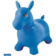 Lexibook Aufblasbares springendes blaues Pferd - Hüpfball / Hüpfstange