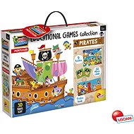 Montessori Sammlung von Lernspielen Piraten - Tischspiel