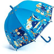 Djeco Schöner Design Regenschirm - Sea World - Kinder-Regenschirm