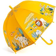Djeco Schöner Design Regenschirm - Savanne - Kinder-Regenschirm