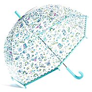 Djeco Schöner Design Regenschirm - Einhörner - Kinder-Regenschirm