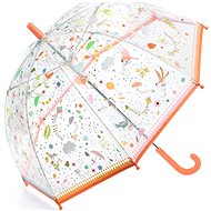 Djeco Schöner Design Regenschirm - Im Flug - Kinder-Regenschirm