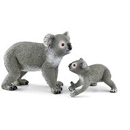 Koalabärmutter mit Baby - Figuren-Set und Zubehör