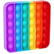 Pop it - Quadrat - Regenbogenfarben - Pop it