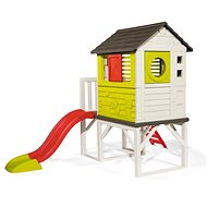 Smoby Spielhaus auf Stelzen mit Rutsche - Spielplatzzubehör