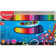 Maped Color Peps Metal Box, 36 barev - Buntstifte