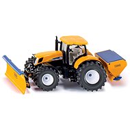 Siku Super - Traktor mit Schneepflug und Salzstreuer - Metall-Modell