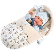Llorens 73885 New Born Boy - Realistische Babypuppe mit Vollvinylkörper - 40 cm - Puppe