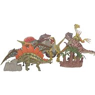 Satz Dinosaurier mit beweglichen Beinen - Figuren-Set und Zubehör