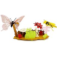 Biene und Schmetterling PT1910-74 - Papiermodell