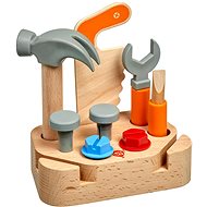 Lucy & Leo 241 Kleiner Schreiner - Werkzeugset aus Holz - Kinderwerkzeug