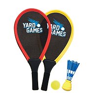 2in1 Spiel - Jumbo Tennis und Badminton - Outdoor-Spiel