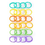 Bright Starts Teether - C-rings, 24 pcs, 0 m+ - Baby Teether