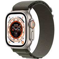 Apple Watch Ultra 49mm Titangehäuse mit Alpine Loop Grün - Medium - Smartwatch