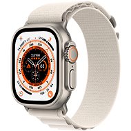 Apple Watch Ultra 49mm Titangehäuse mit Alpine Loop Polarstern - Small - Smartwatch