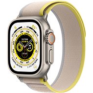 Apple Watch Ultra 49mm Titangehäuse mit Trail Loop Gelb/Beige - M/L - Smartwatch