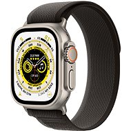 Apple Watch Ultra 49mm Titangehäuse mit Trail Loop Schwarz/Grau - M/L - Smartwatch