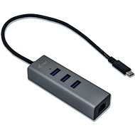 I-TEC USB-C Metal 3-Port Hub mit GLAN - USB Hub