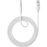 Cellularline Aux Music Cable Ligtning Stecker + 3,5 mm Klinke MFI-Zertifizierung weiß - Audio-Kabel